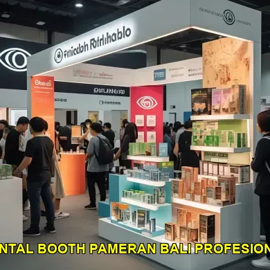 rental booth pameran bali profesional